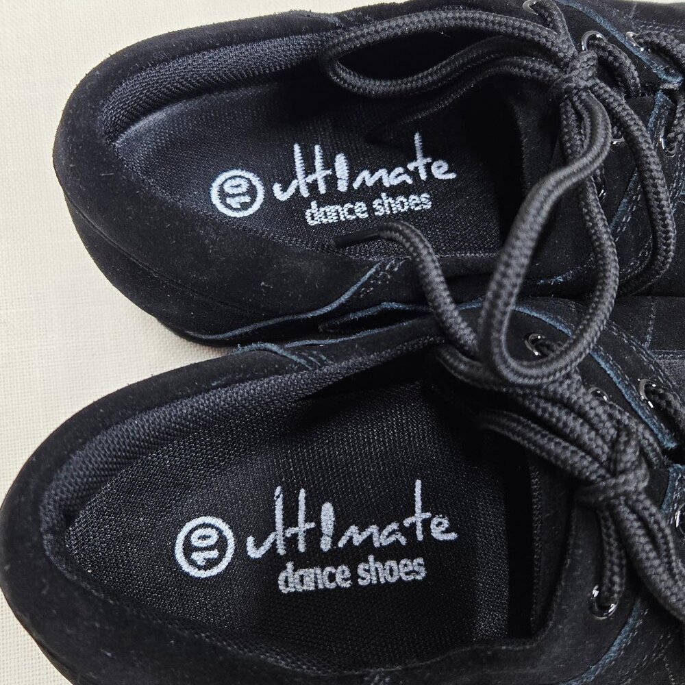 Ultimate Hybrid 0520 Black Suede/Leather Upper Unisex Dance Sneaker 10 MSRP $139 - Picture 11 of 14